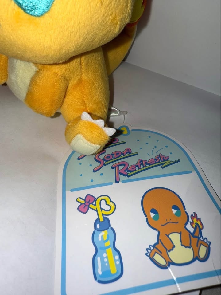 Charmander Pokémon Soda Pop Plush - 6 In. - photo 2
