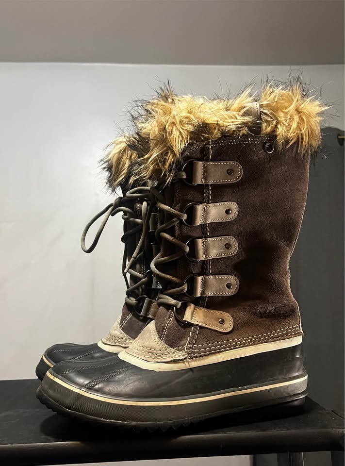Sorel Joan of Arctic Lace Up Boot Wolf Grey - photo 4