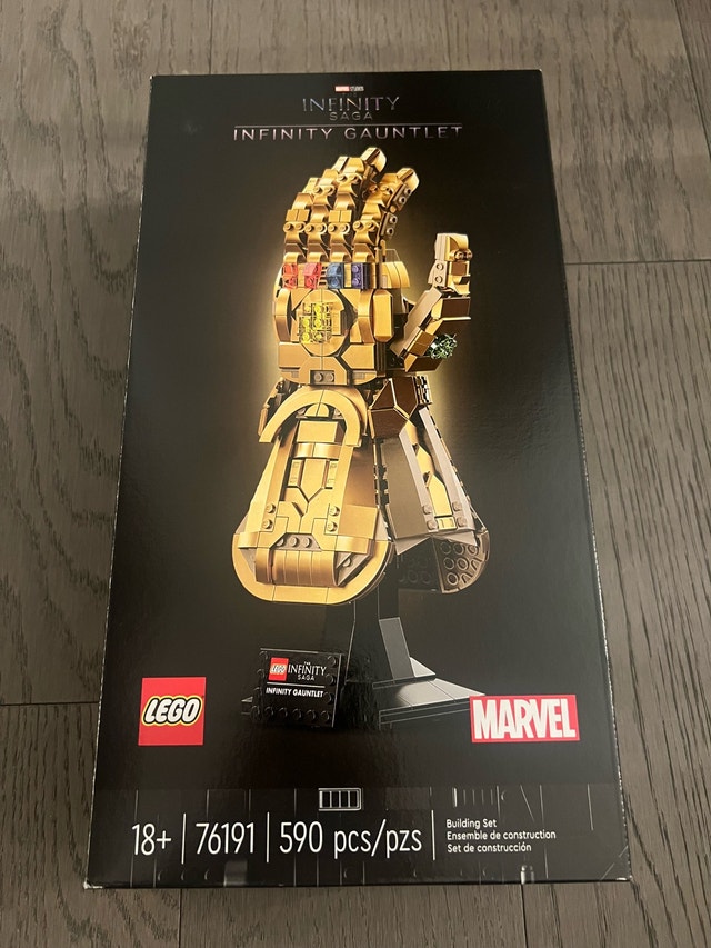 NEW IN BOX INFINITY GAUNTLET UNOPENED