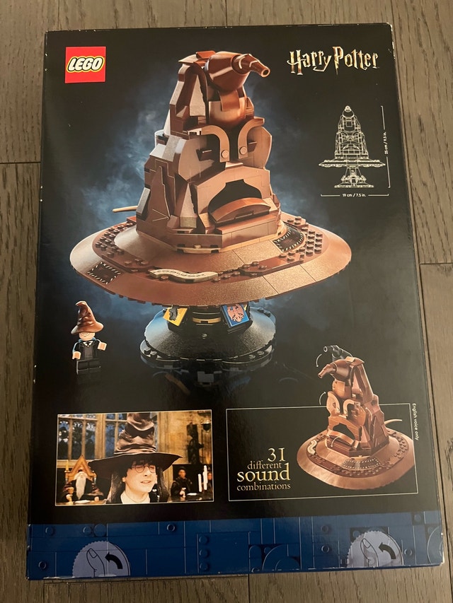 NEW IN BOX HARRY POTTER SORTING HAT UNOPENED - photo 2