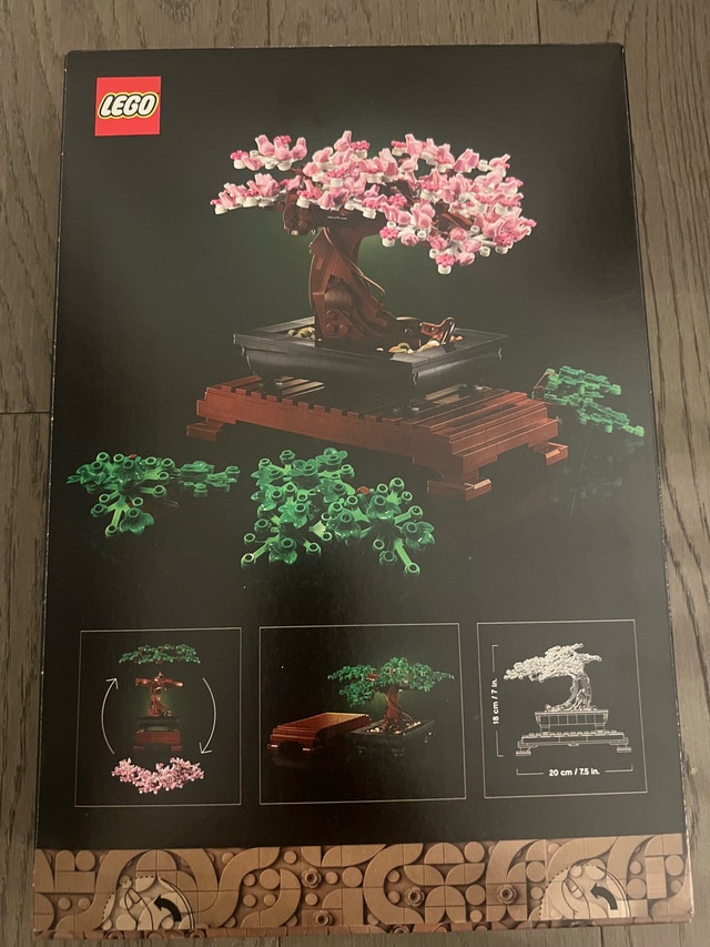 NEW IN BOX LEGO BONSAI TREE UNOPENED - photo 2