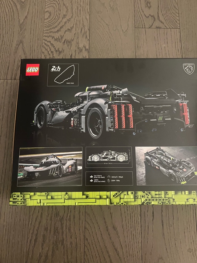 NEW IN BOX LEGO PEUGEOT LE MANS UNOPENED - photo 2