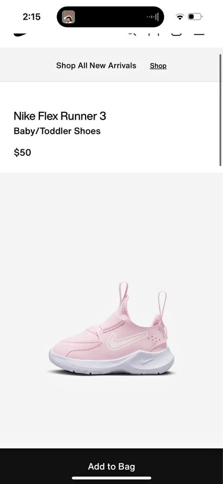 Nike Flex Runner 3 Toddler Shoes