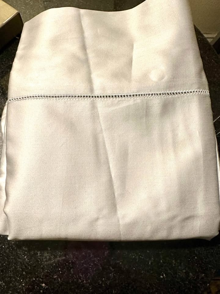 Grey Sferra King Pillow Case - Extra Long Staple Cotton Sateen - photo 3