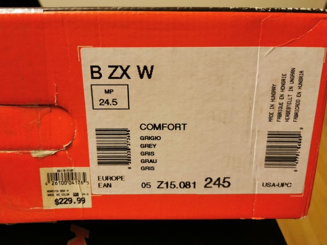 Like new Nordica BZX Ski boots, ladies' size 24.5 Silver Gray - photo 4