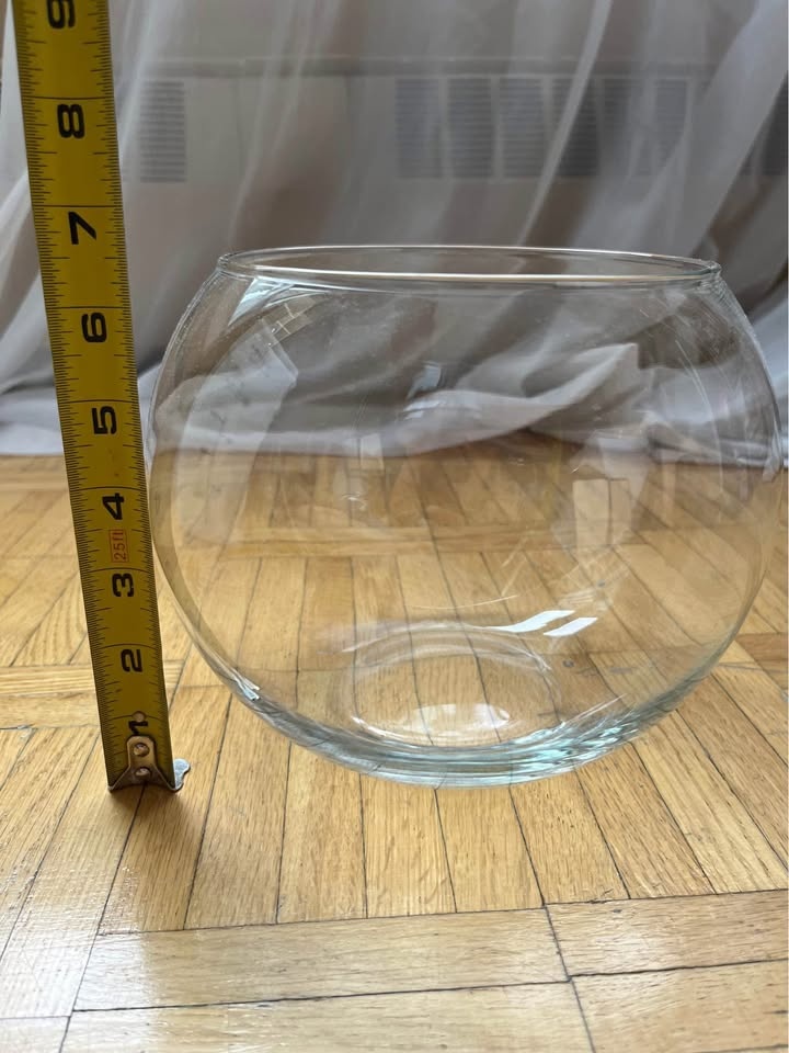 Libbey Glass Bubble Ball Bowl - 8" - photo 4