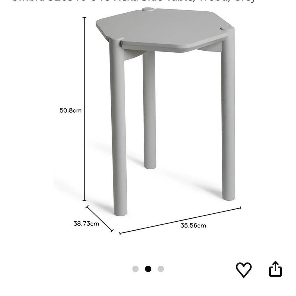 Little Side Table - Hexagonal - photo 2