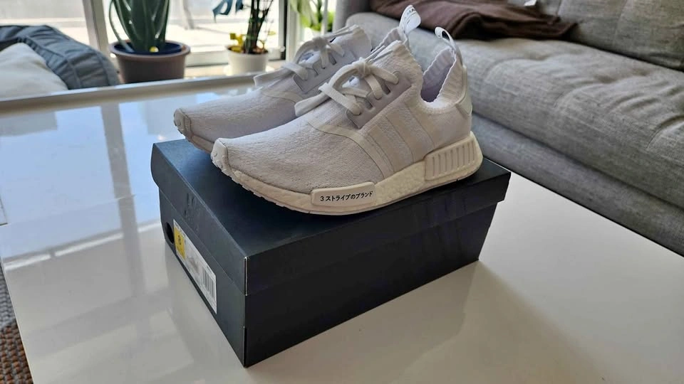 Adidas NMD - Triple White Japan - US Mens Size 8 - Deadstock
