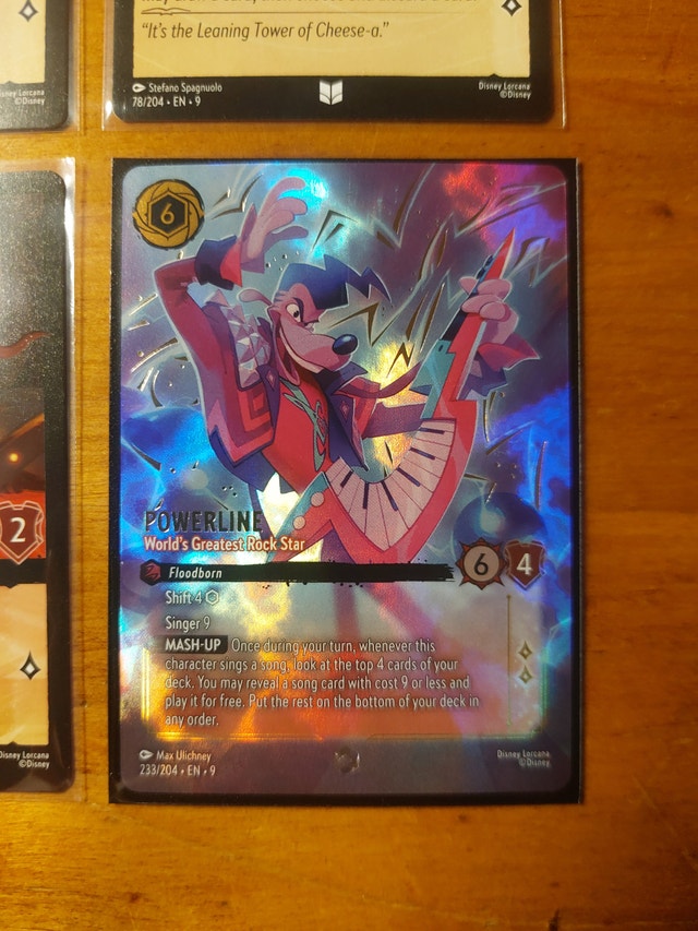 Lorcana Fabled Pack fresh cards