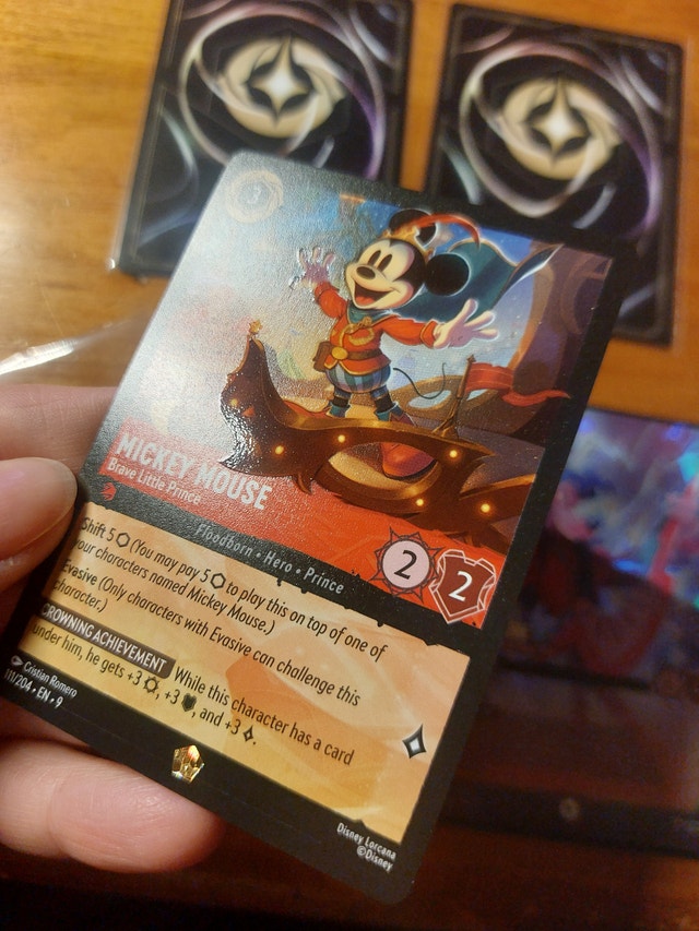 Lorcana Fabled Pack fresh cards - photo 3