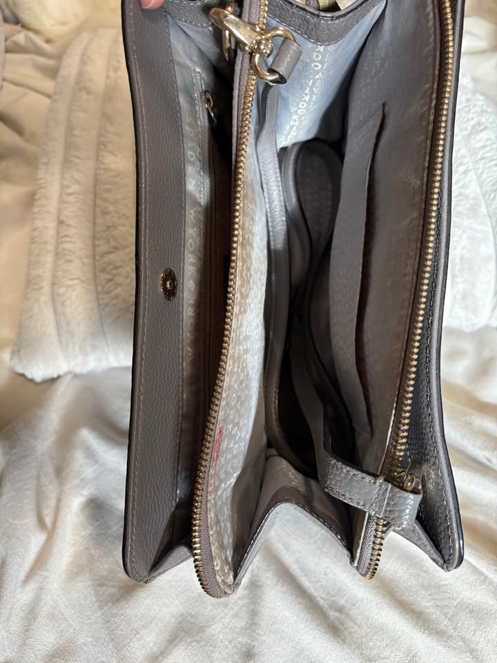 Kate Spade Grey Pebbled Leather Satchel - photo 2