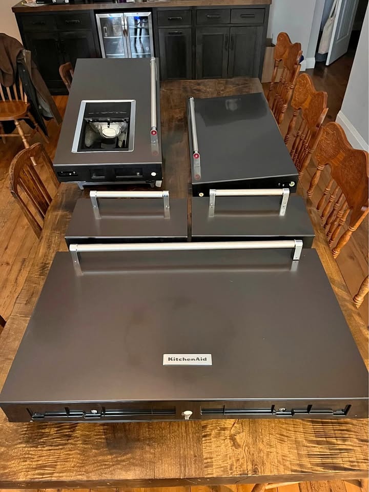 KitchenAid Fridge Parts - Black Stainless Steel