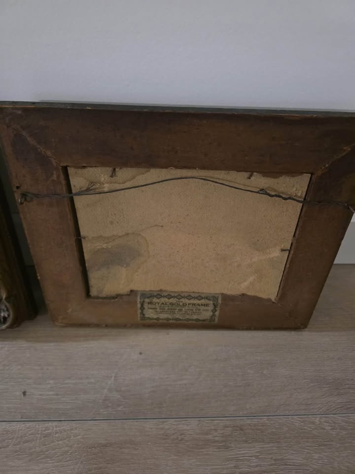 Vintage Ornate Gold Framed Landscape Prints – Set of 2 - photo 2