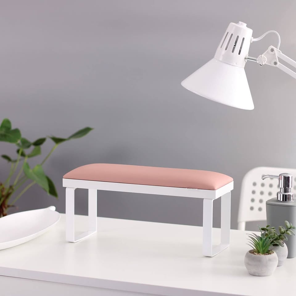 Manicure Arm Rest – White or Light Pink – New - photo 2