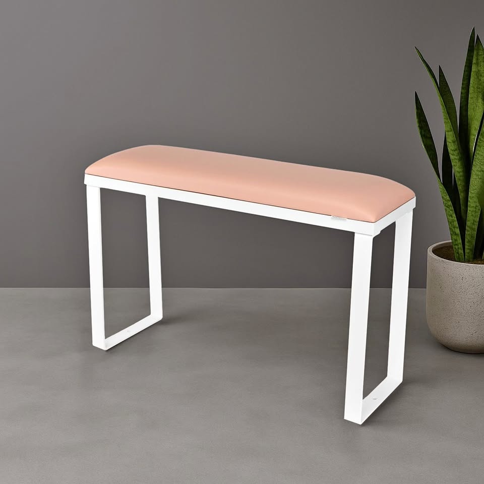 Pedicure Footrest – Light Pink or White – New