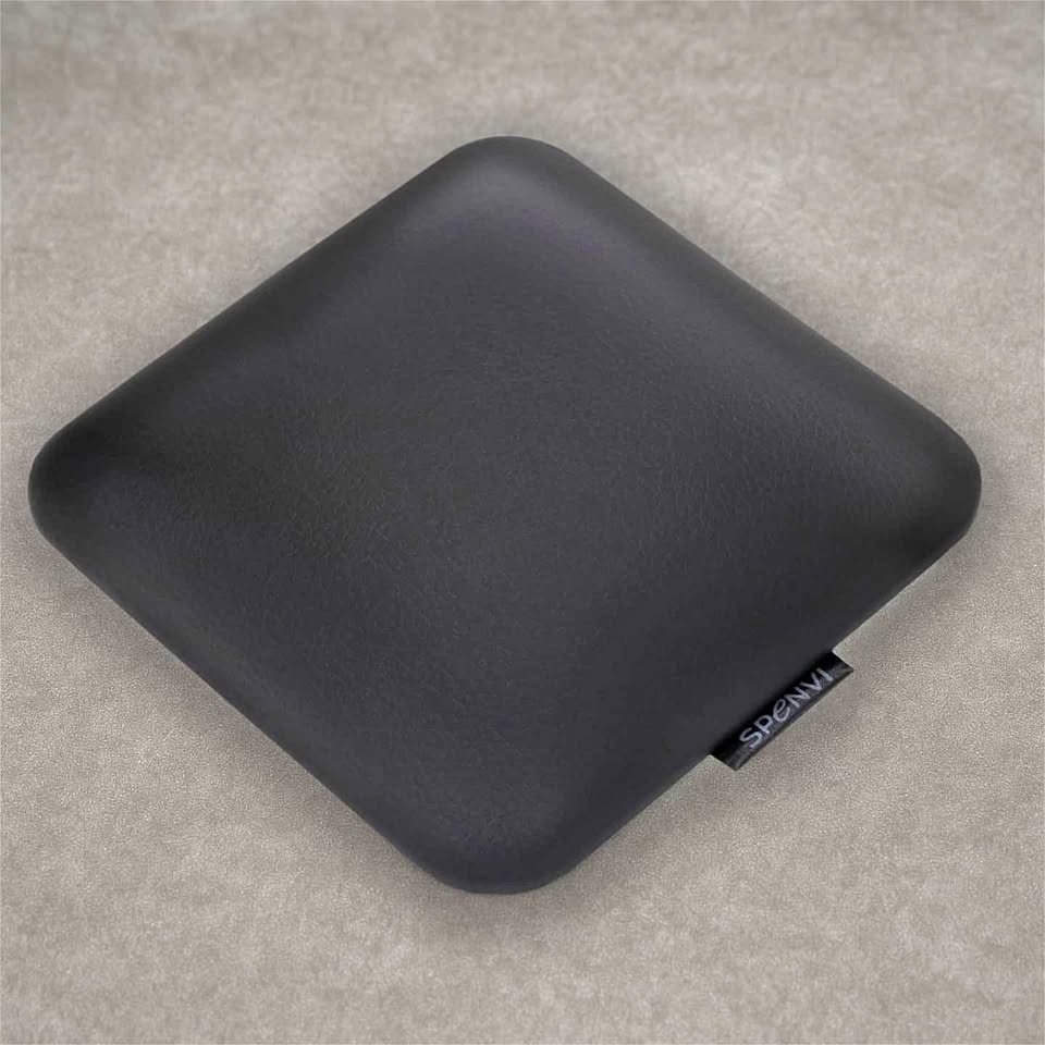 Square Nail Tech Elbow Rest Pad – Black / White – New
