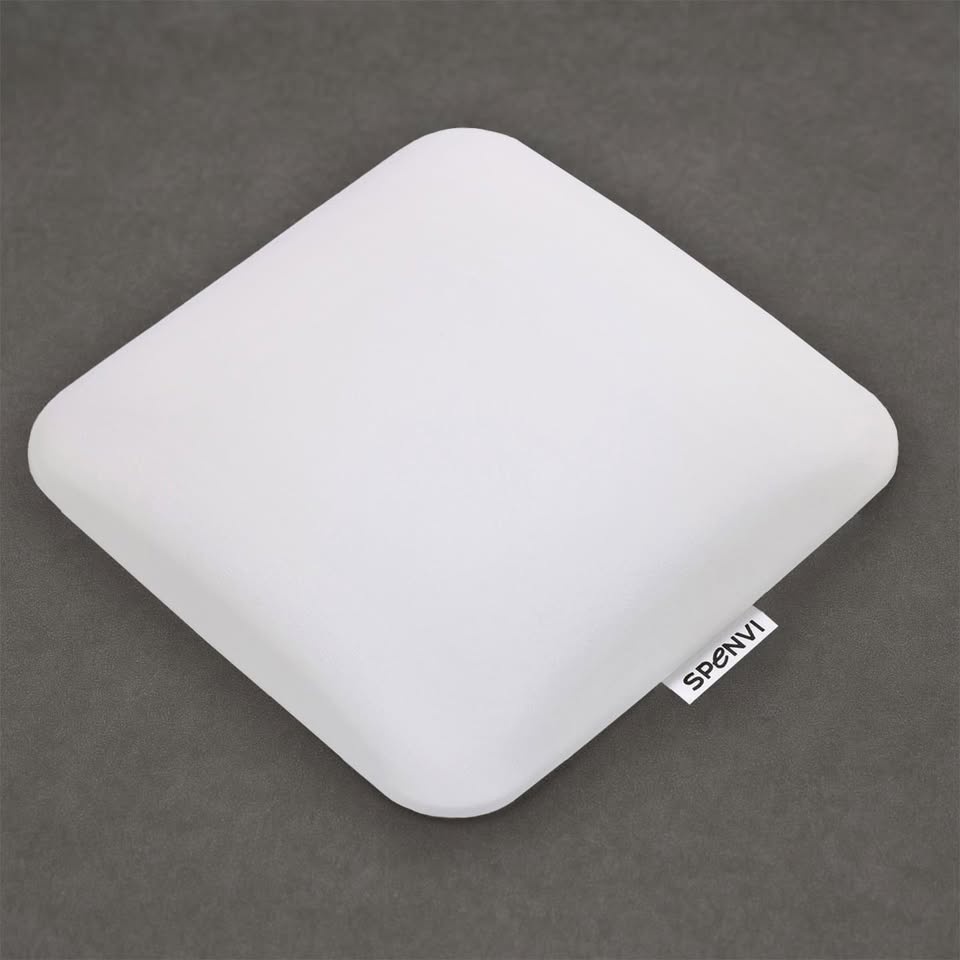 Square Nail Tech Elbow Rest Pad – Black / White – New - photo 2