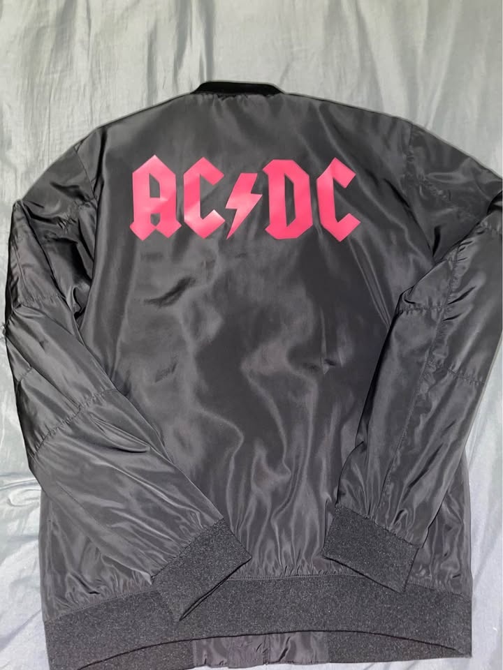 Zara ACDC Collaboration Light Bomber Jacket - photo 2