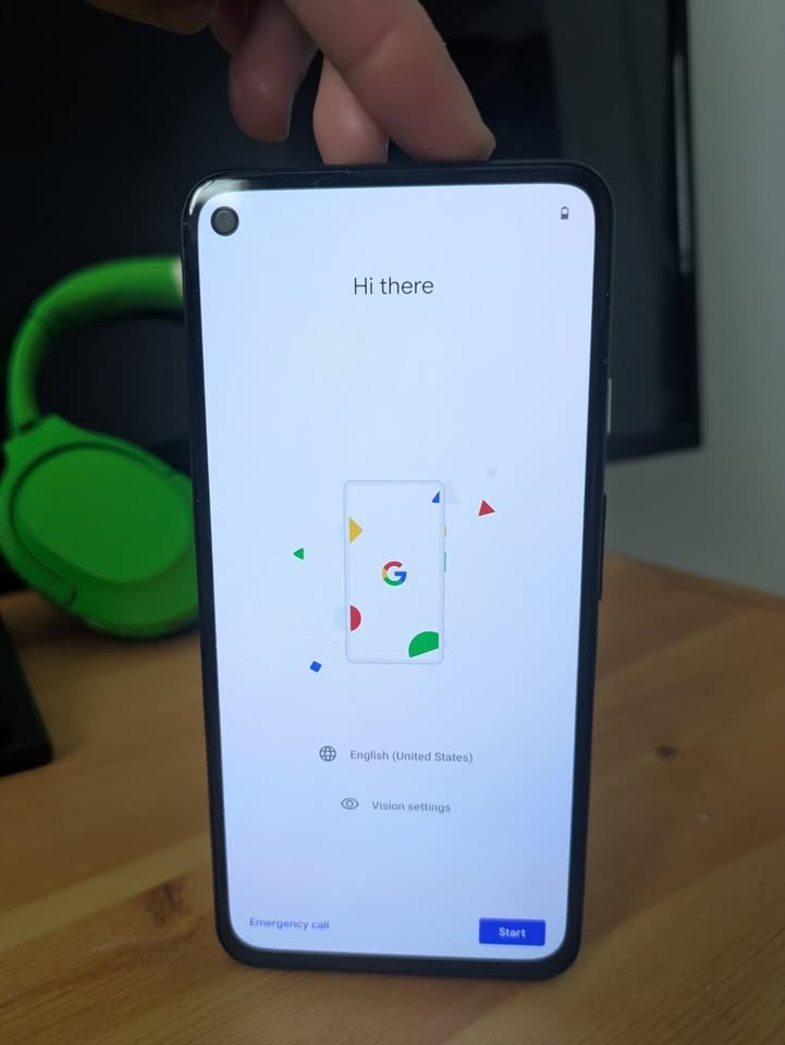 Unused Google Pixel 4a - 128GB - Unlimited Photos Storage - photo 3