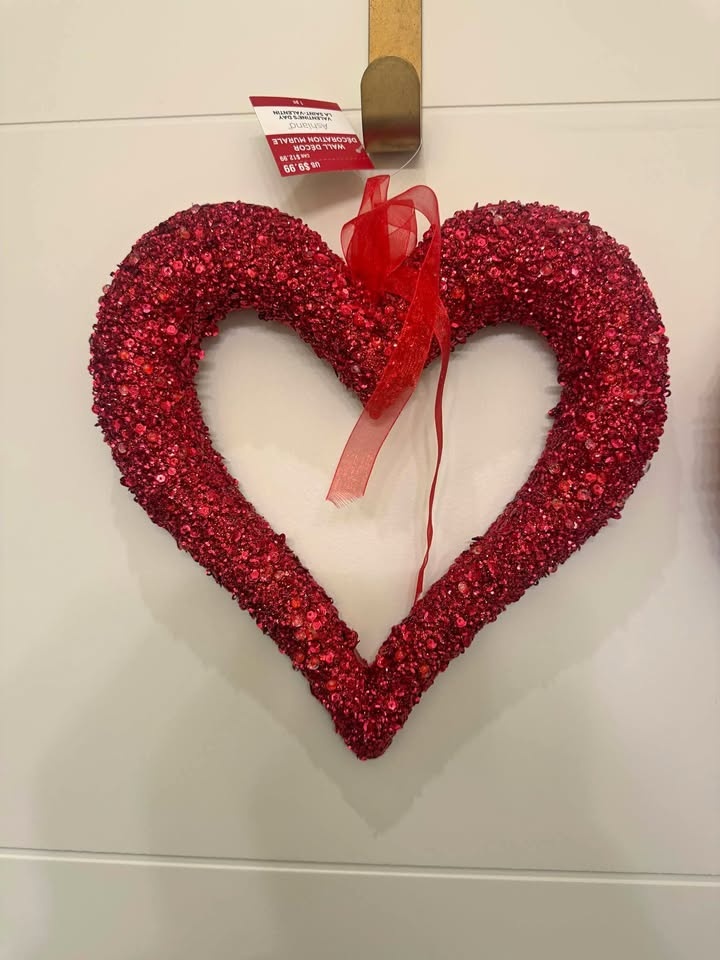 Valentine’s Day Heart Styrofoam Home Decor
