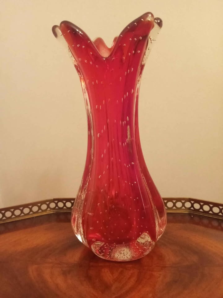 MURANO "Bullicante" Glass Vase - photo 2