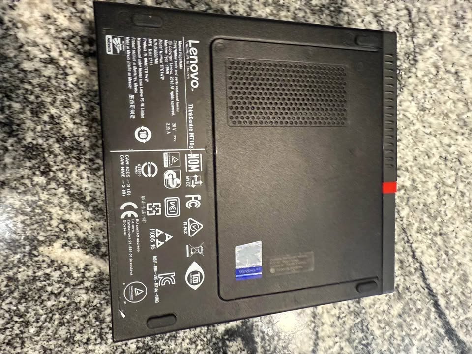 Lenovo ThinkCentre M710q Tiny - i5, 16GB RAM, 240GB SSD - photo 4