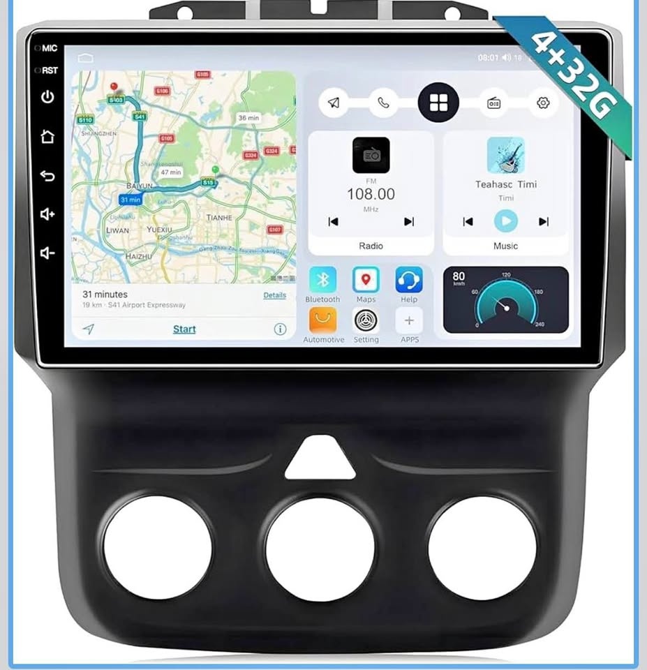 Android 13 Car Stereo for Dodge Ram 1500/2500/3500 (2013–2018) –