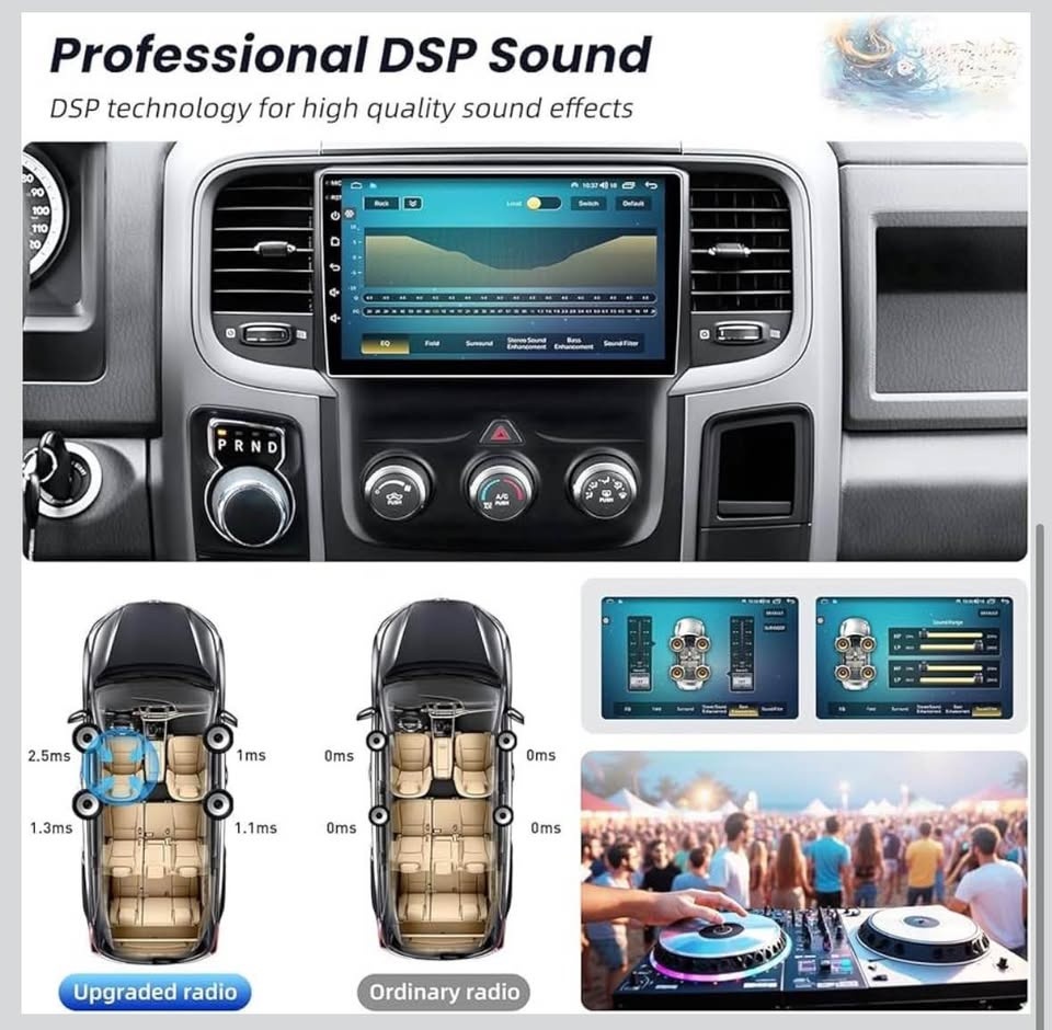 Android 13 Car Stereo for Dodge Ram 1500/2500/3500 (2013–2018) – - photo 3