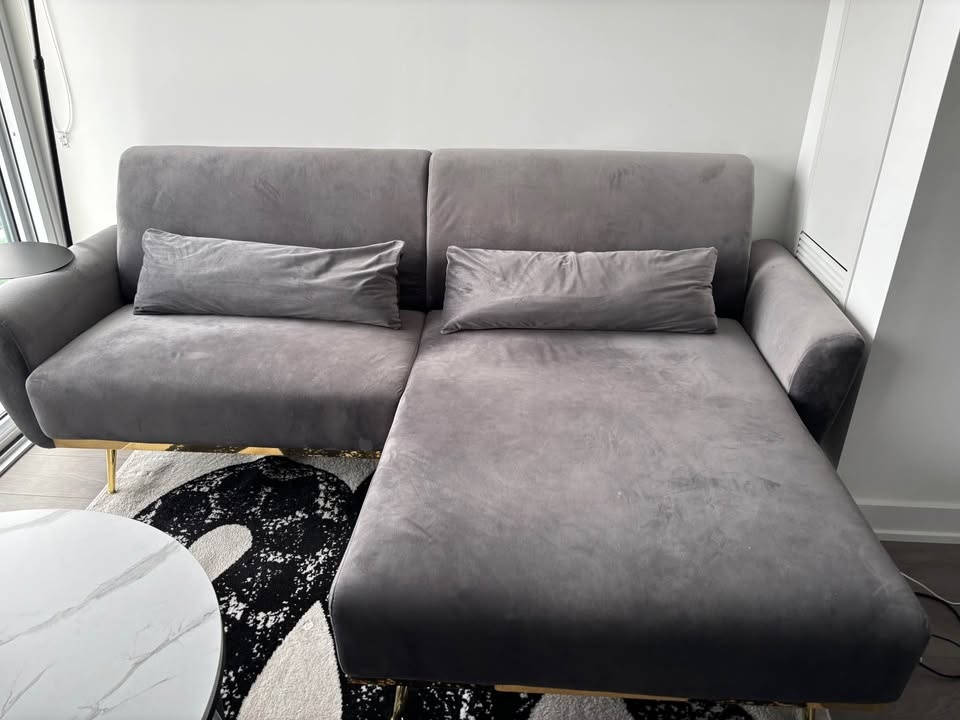 Grey sectional sofa - photo 2