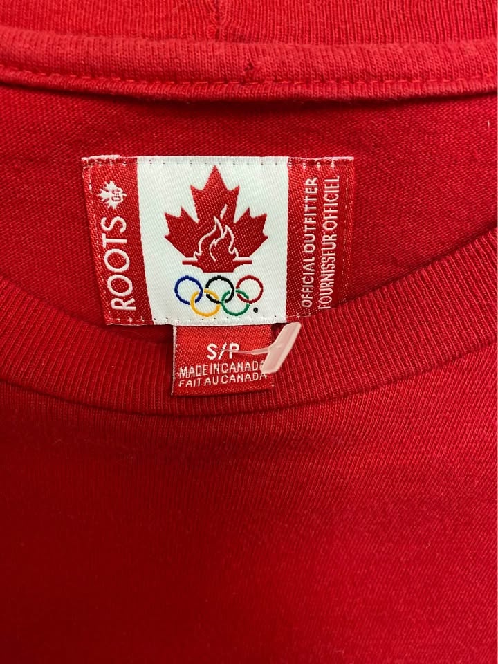 Vintage Roots 2004 Athens Olympics Team Canada T Shirt Men's Sma - photo 5