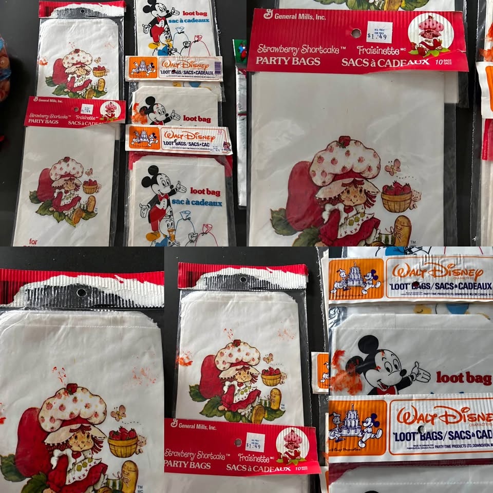 Vintage celebration items
