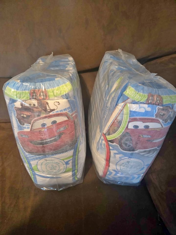 Cars Pull-ups, 2pks plus half pk, size 2/3