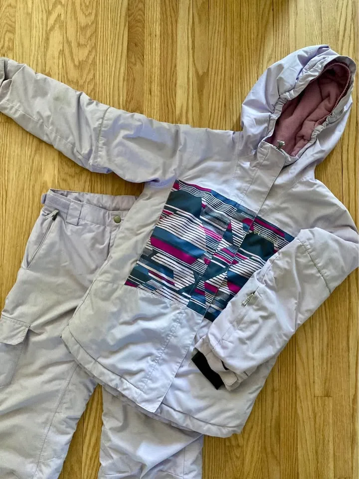 Kids Columbia Winter Coat & Snow Pants - size M (10/12) image indicator(2)