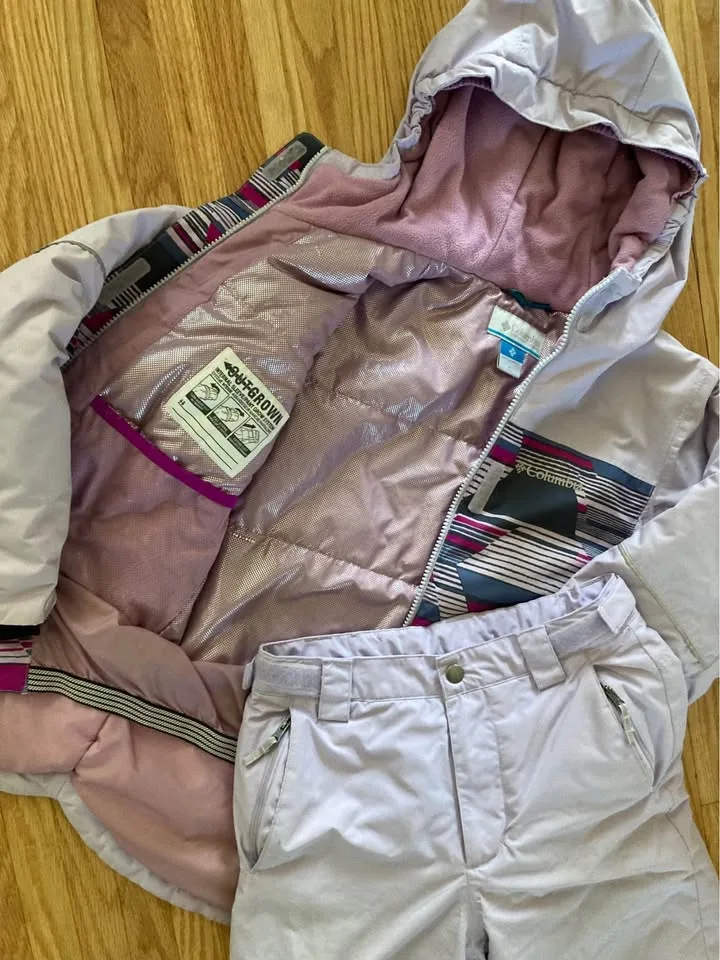 Kids Columbia Winter Coat & Snow Pants - size M (10/12) image indicator(10)