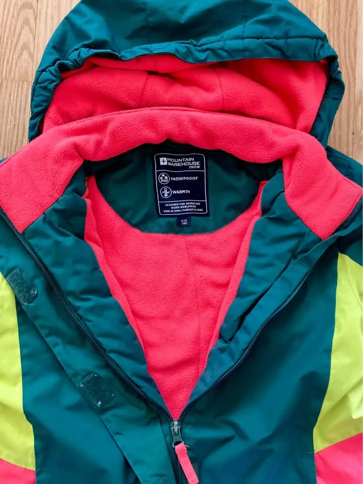 Kids Mountain Warehouse Winter Jacket & Snow Pants - size 11/12 image indicator(3)