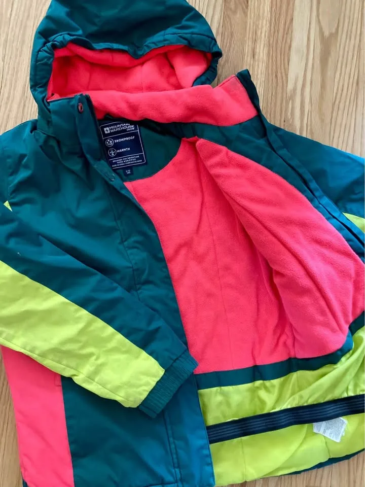 Kids Mountain Warehouse Winter Jacket & Snow Pants - size 11/12 image indicator(4)