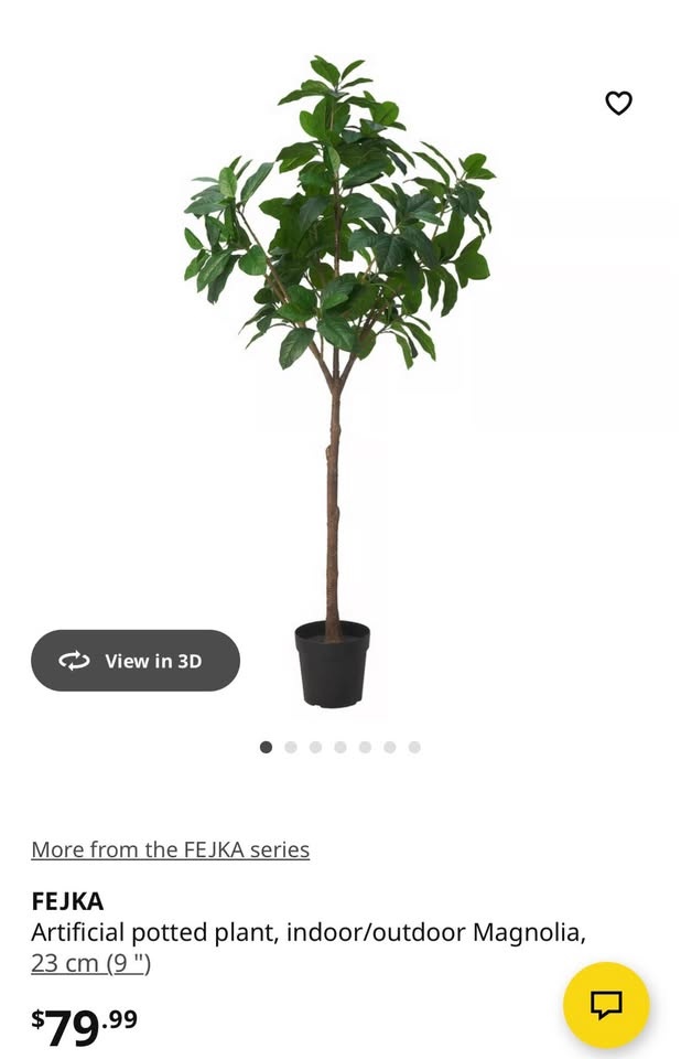 Ikea Magnolia Tree (Artificial) - photo 3