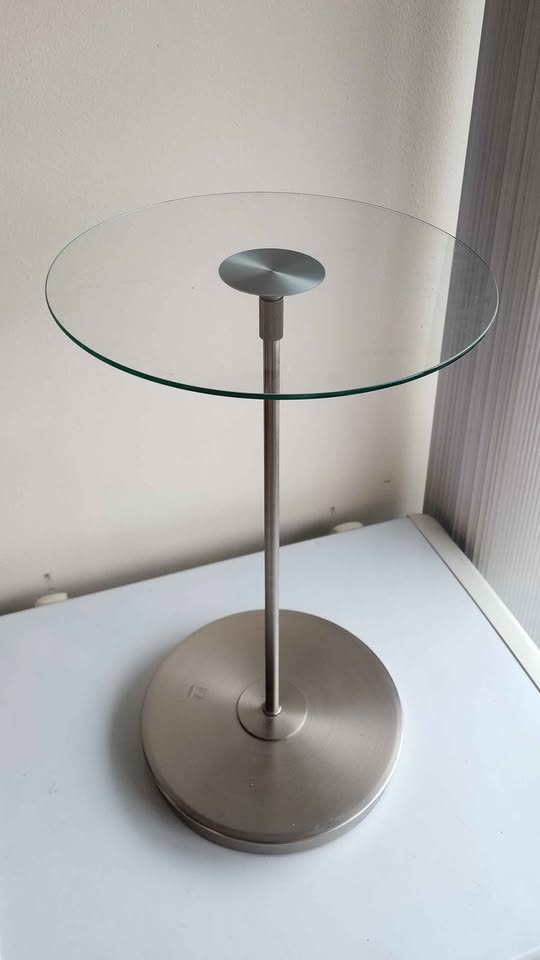 Modern Glass Top Side Table - photo 2