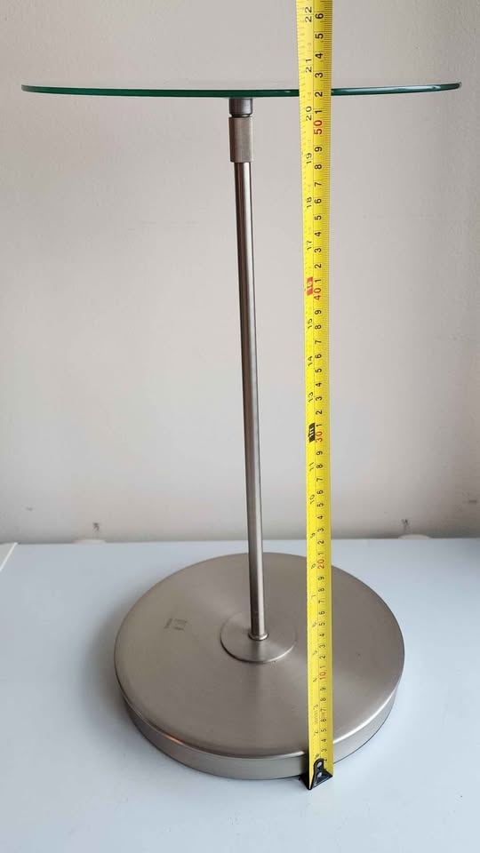 Modern Glass Top Side Table - photo 3