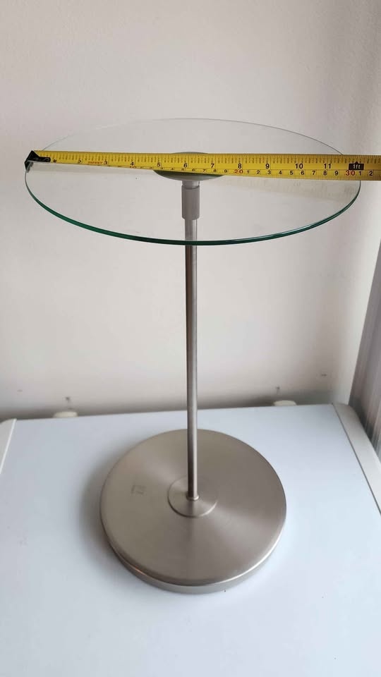 Modern Glass Top Side Table - photo 4