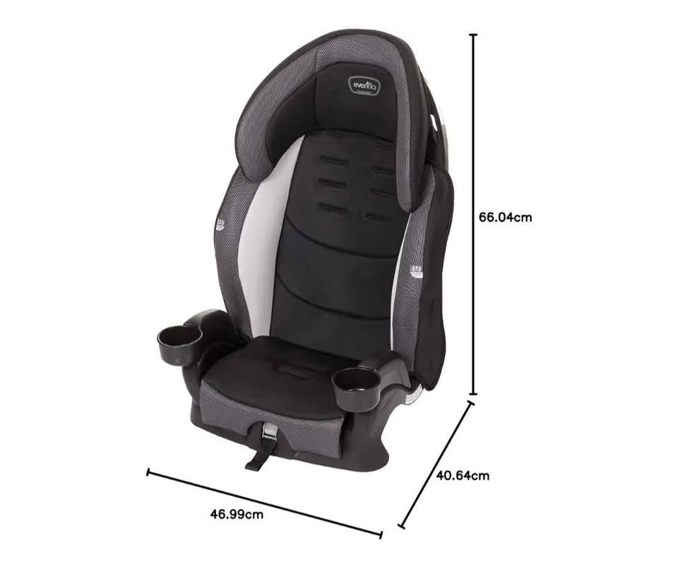 Evenflo Chase Plus 2-In-1 Booster Car Seat (Huron) - photo 3