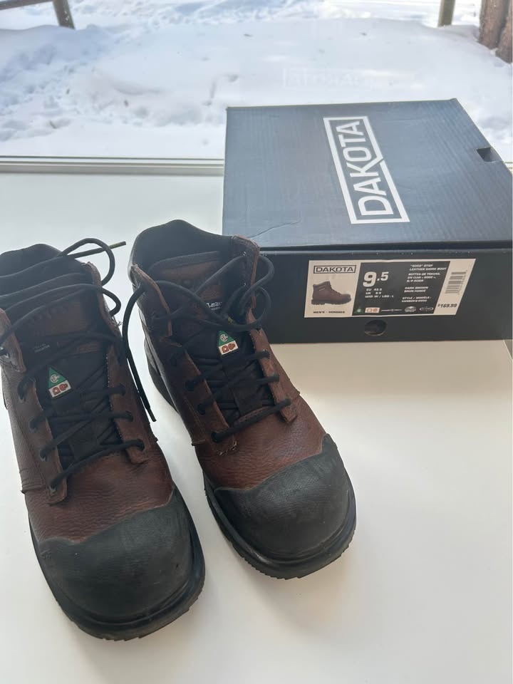 Dakota Men’s Leather Work Boot Size 9.5 - photo 4
