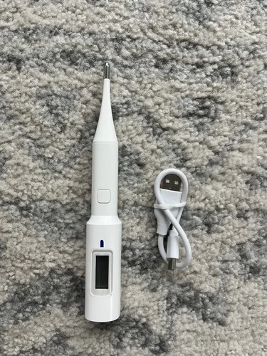 Pet Thermometer for Dogs & Cats, USB-C Charger