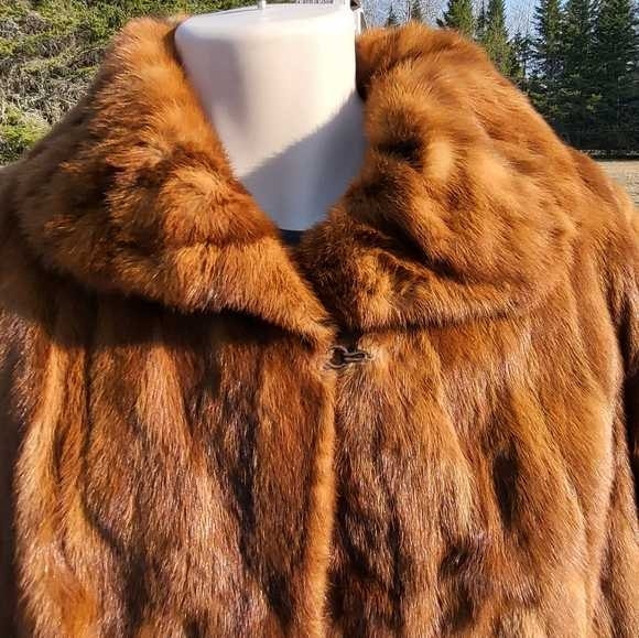 Vintage Genuine Mink Fur Coat - photo 2
