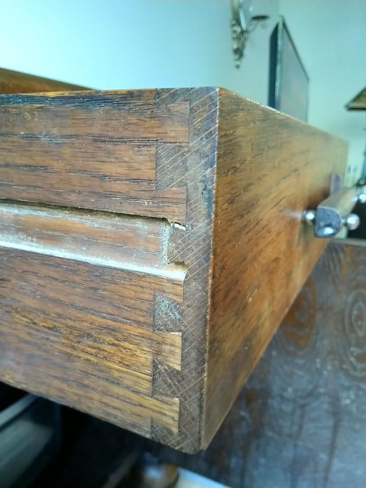 Antique Oak Cabinet - photo 4