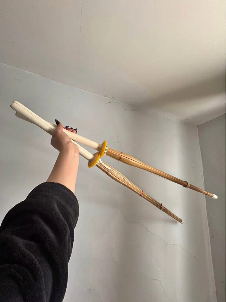 Bokken Wooden Training Swords Set of 2 for Martial Arts