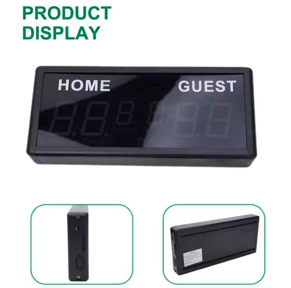 New Portable Digital Electronic Scoreboard with Remote - photo 2