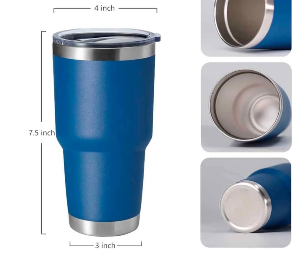 20oz Insulated Stainless Steel Travel Tumbler - Martin Engraved - photo 2