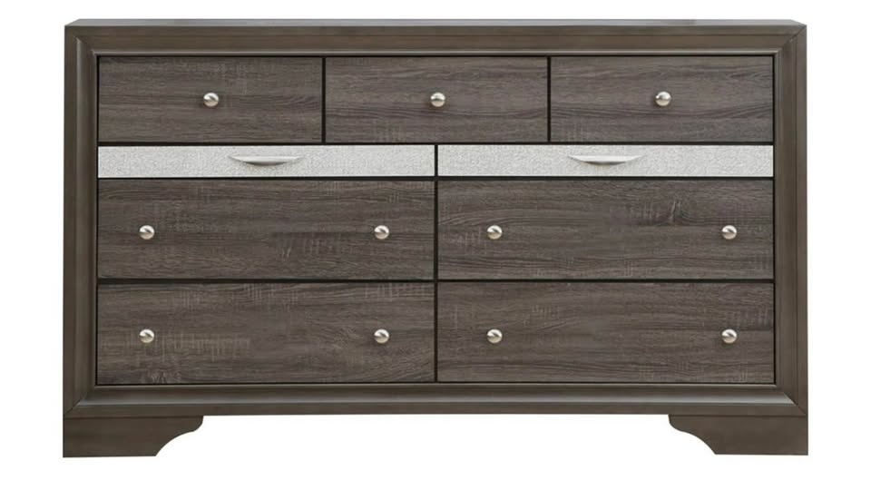 Modern Gray Dresser w/ Mirror – Solid & Spacious (Moving Sale) - photo 2