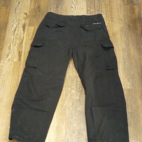 Black Cargo Pants 36x32 - photo 5